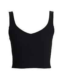Impulse Ribbed Crop Tank