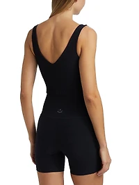 Impulse Ribbed Crop Tank