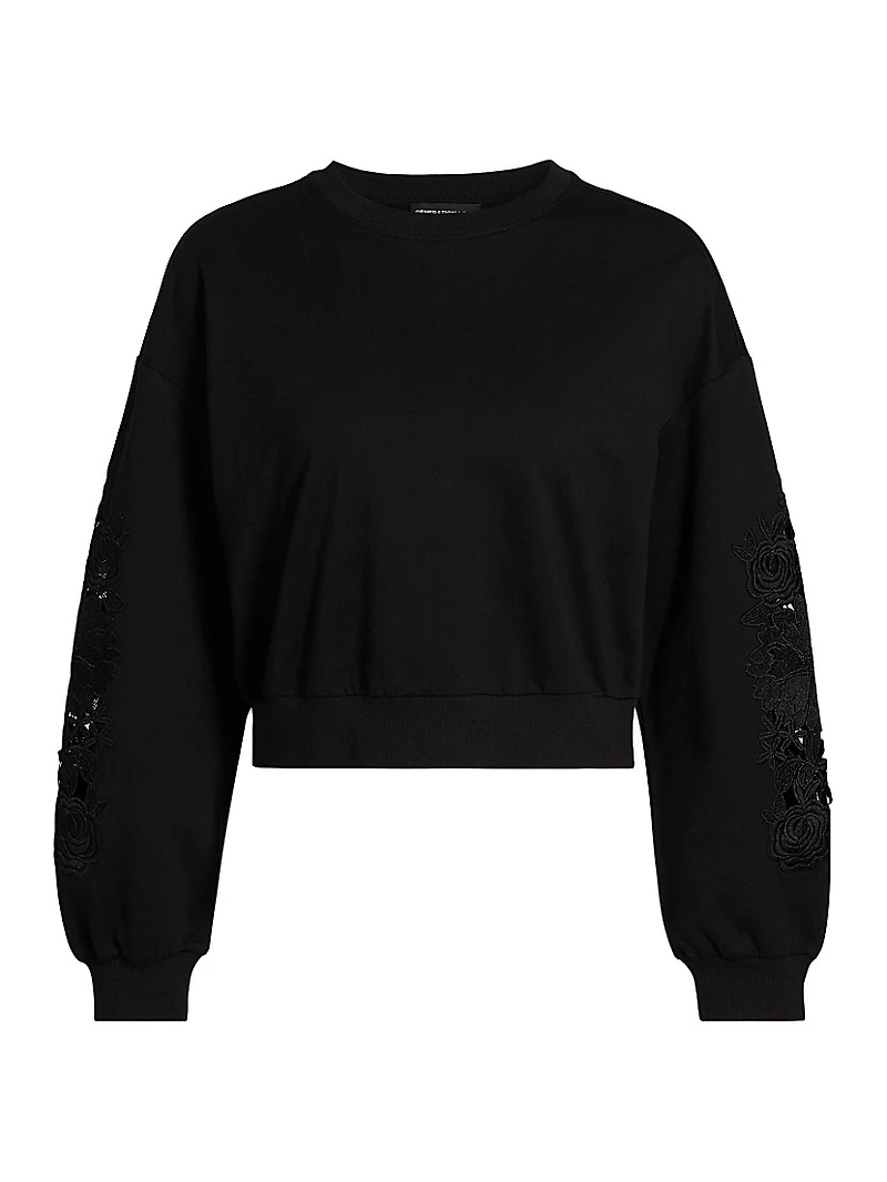 Arabella Lace Sweatshirt