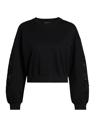 Arabella Lace Sweatshirt