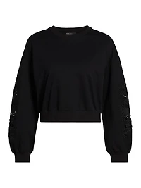 Arabella Lace Sweatshirt