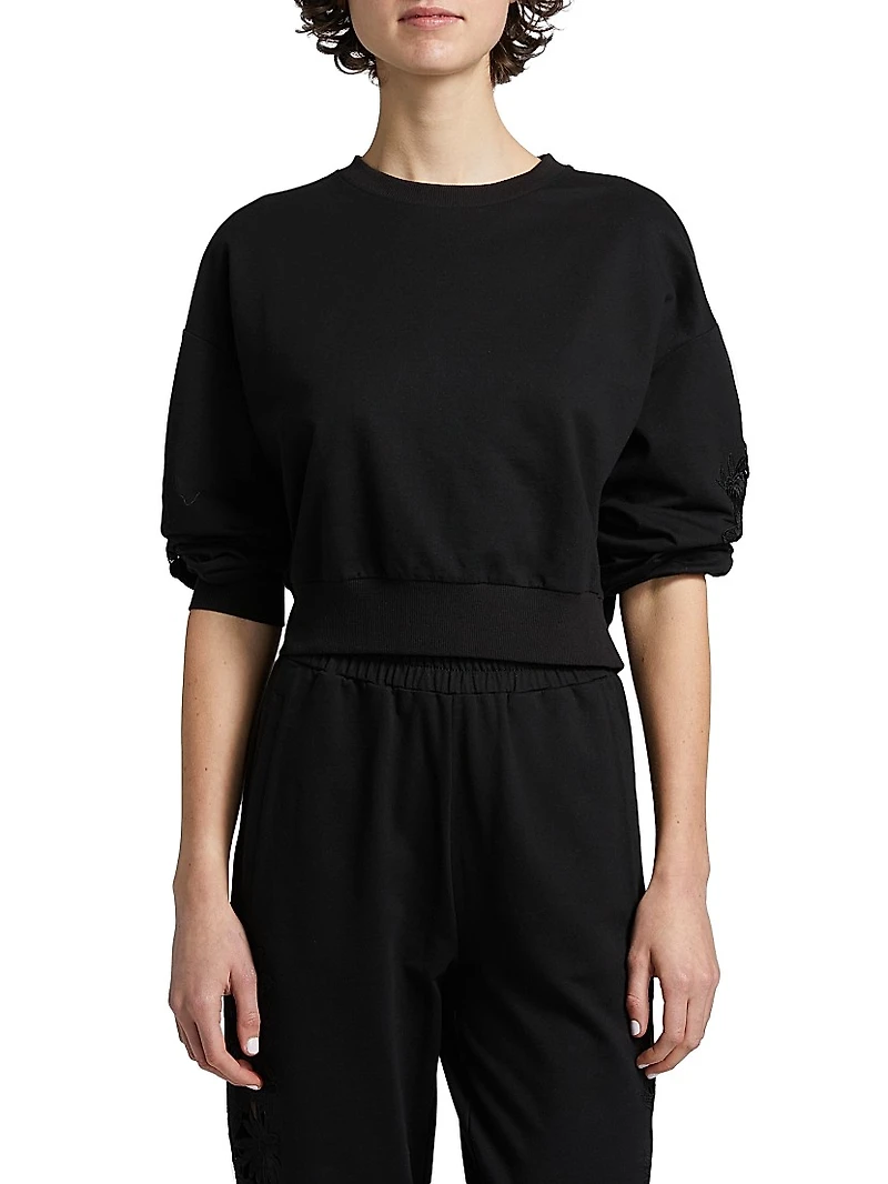Arabella Lace Sweatshirt