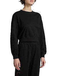 Arabella Lace Sweatshirt