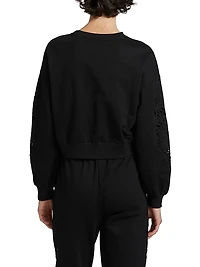 Arabella Lace Sweatshirt