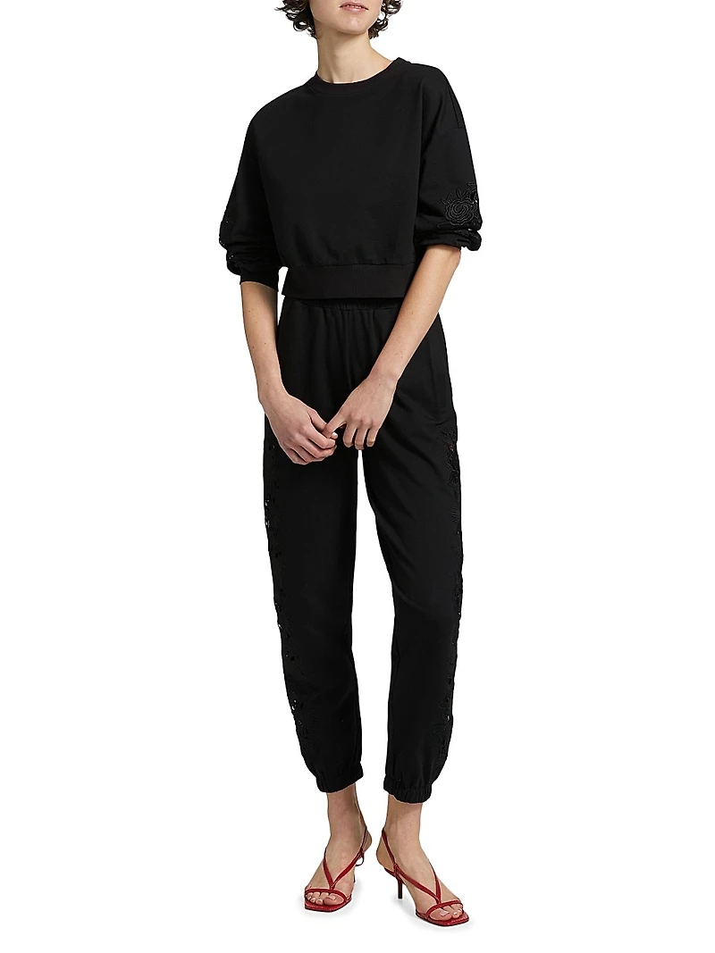 Arabella Lace Sweatshirt