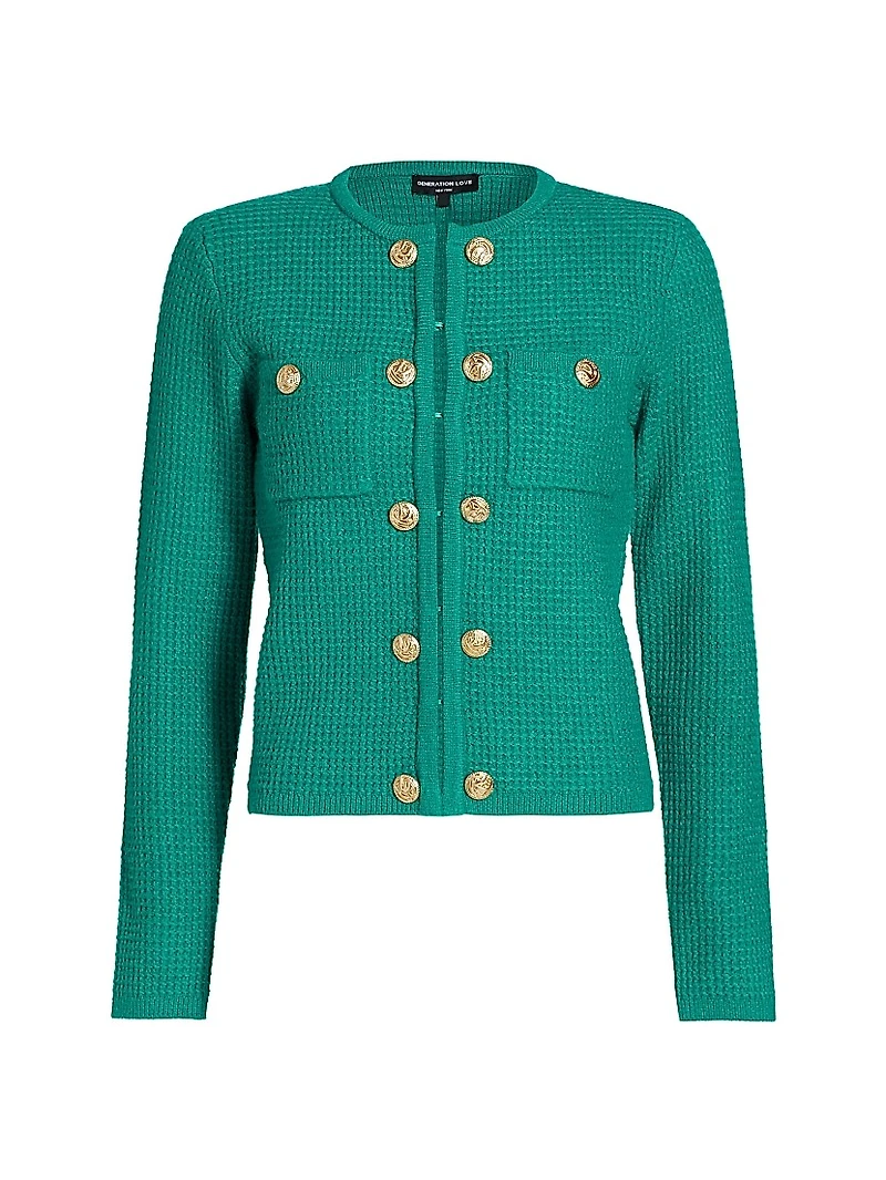 Cypress Textured Stitch Cardigan