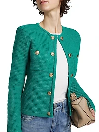 Cypress Textured Stitch Cardigan