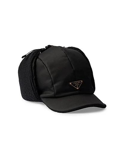 Re-Nylon and Wool Trapper Hat