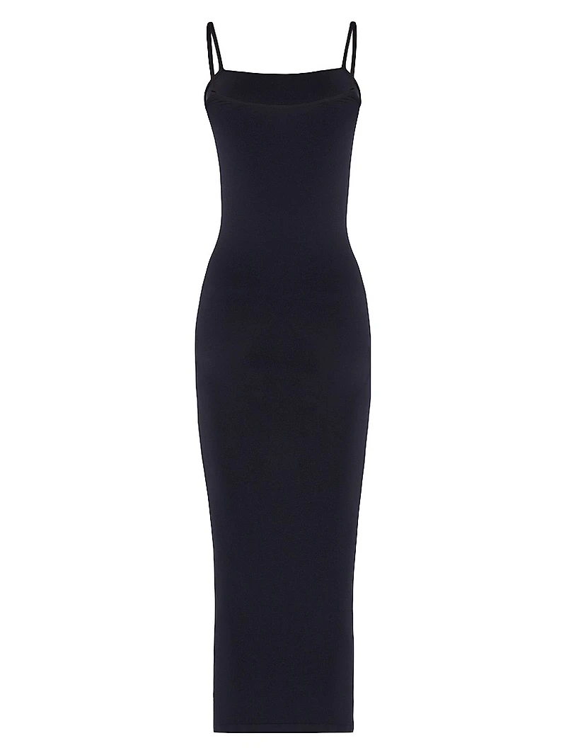 Strap Fatal Tube Midi-Dress