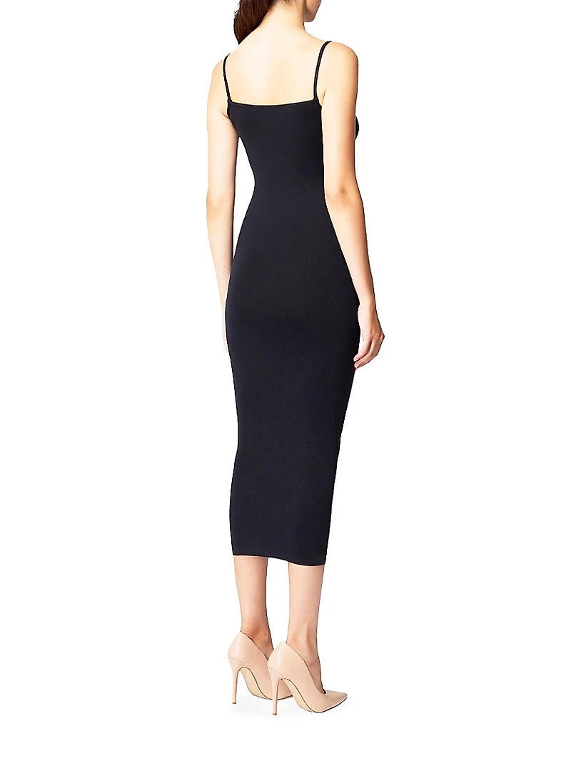 Strap Fatal Tube Midi-Dress