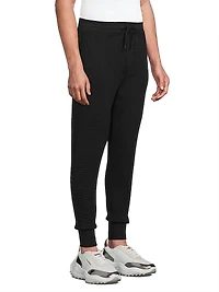 Cotton & Cashmere Waffle Joggers