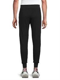 Cotton & Cashmere Waffle Joggers
