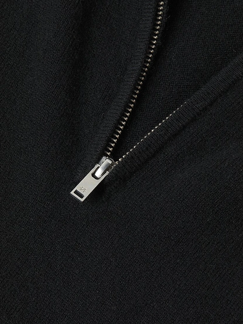 Cashmere Quarter-Zip Sweater
