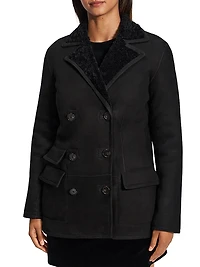 Reversible Peacoat Double-Breasted Coat