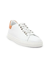 Leather Low Top Sneakers