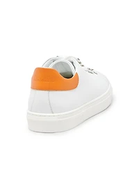 Leather Low Top Sneakers