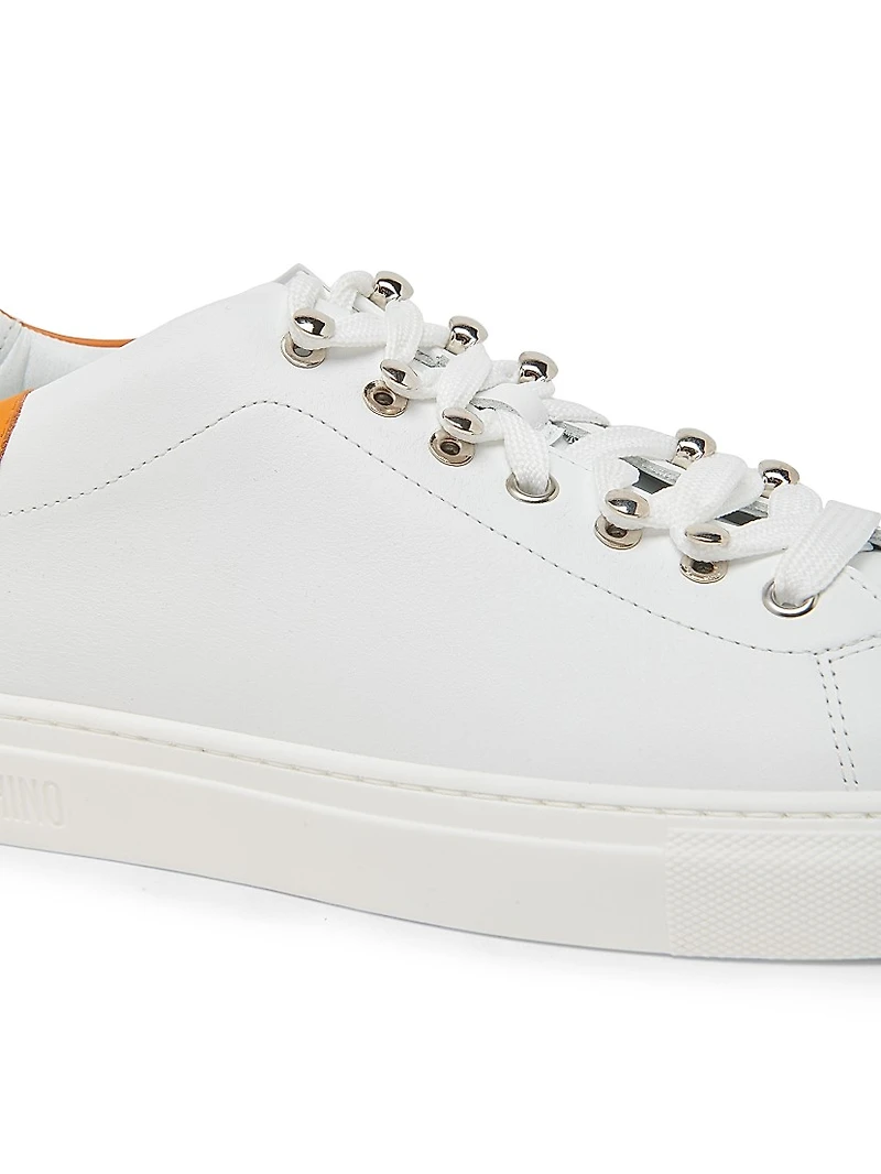 Leather Low Top Sneakers