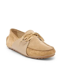 Suede Driving Loafers
