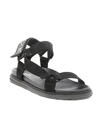 Logo Sporty Leather Sandals