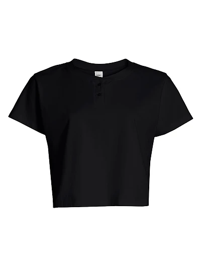 Margo Cotton Henley Shirt
