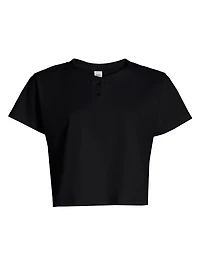 Margo Cotton Henley Shirt