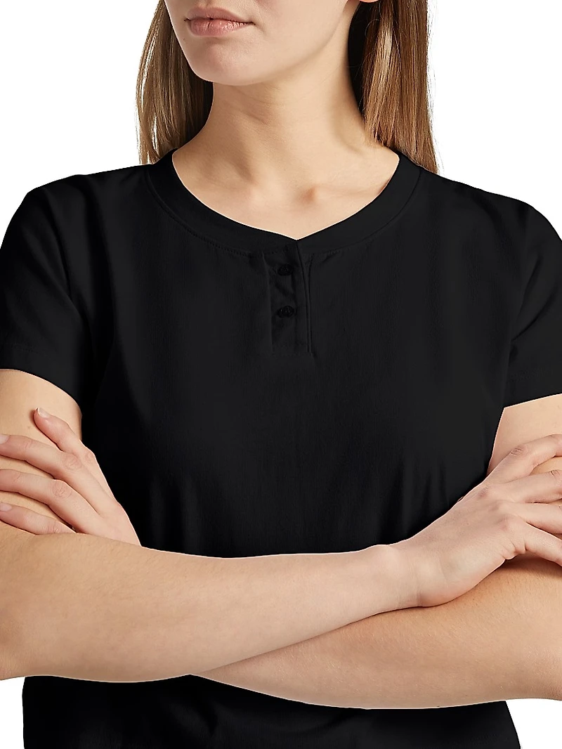 Margo Cotton Henley Shirt