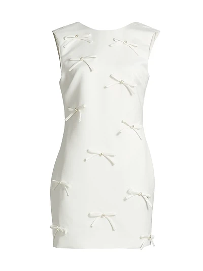 Rose Bow Shift Dress