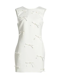 Rose Bow Shift Dress