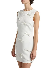 Rose Bow Shift Dress