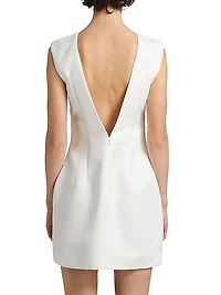 Rose Bow Shift Dress
