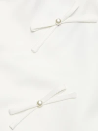 Rose Bow Shift Dress