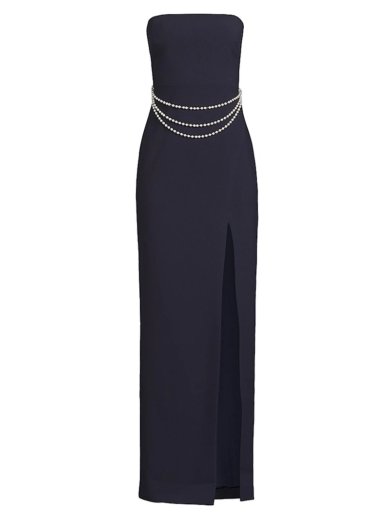 Josie High Slit Gown