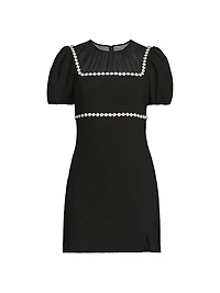 Phoebe Short-Sleeve Minidress