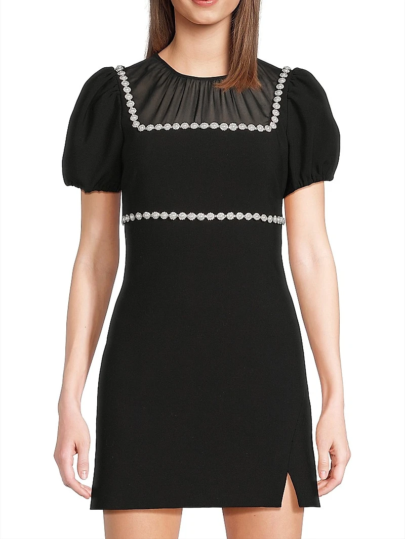 Phoebe Short-Sleeve Minidress