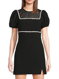 Phoebe Short-Sleeve Minidress