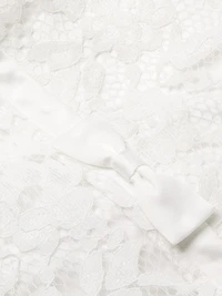 Candella Cap-Sleeve Lace Midi-Dress