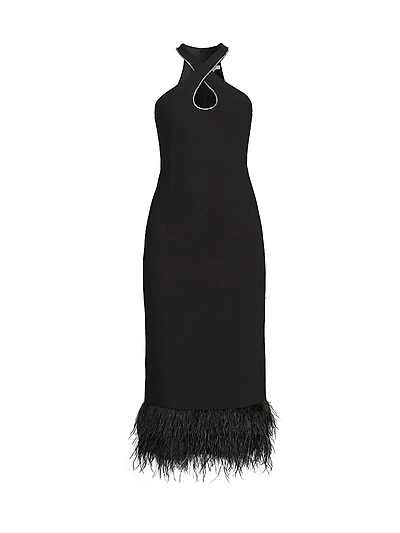 Hadley Halterneck Midi-Dress