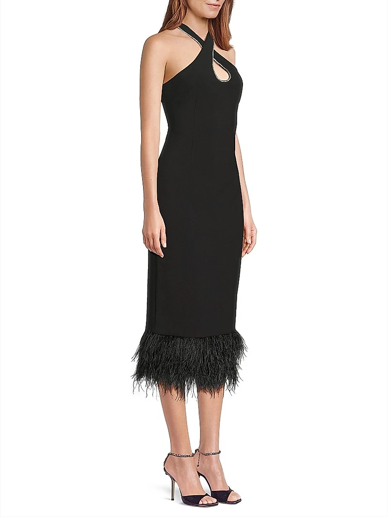 Hadley Halterneck Midi-Dress