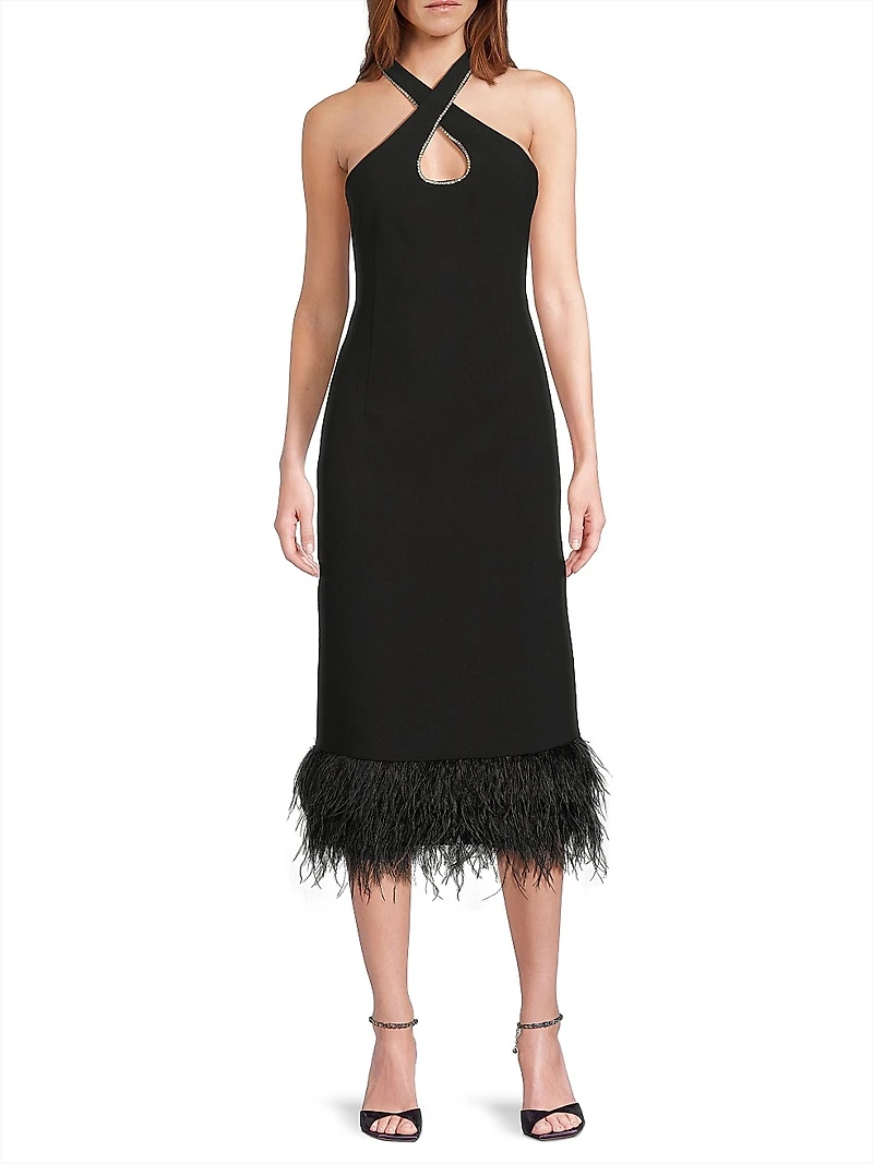 Hadley Halterneck Midi-Dress