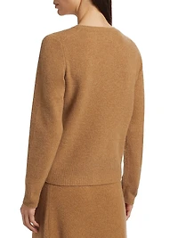 Olivia Bow-Embellished Wool Cardigan