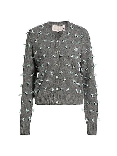 Diana Wool Quilt Knot Cardigan