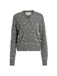 Diana Wool Quilt Knot Cardigan