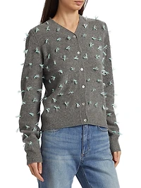 Diana Wool Quilt Knot Cardigan