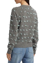 Diana Wool Quilt Knot Cardigan