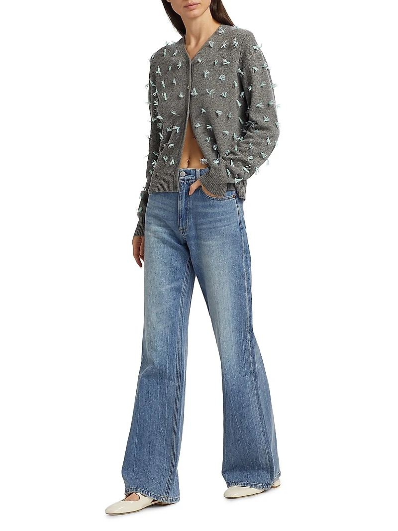 Diana Wool Quilt Knot Cardigan