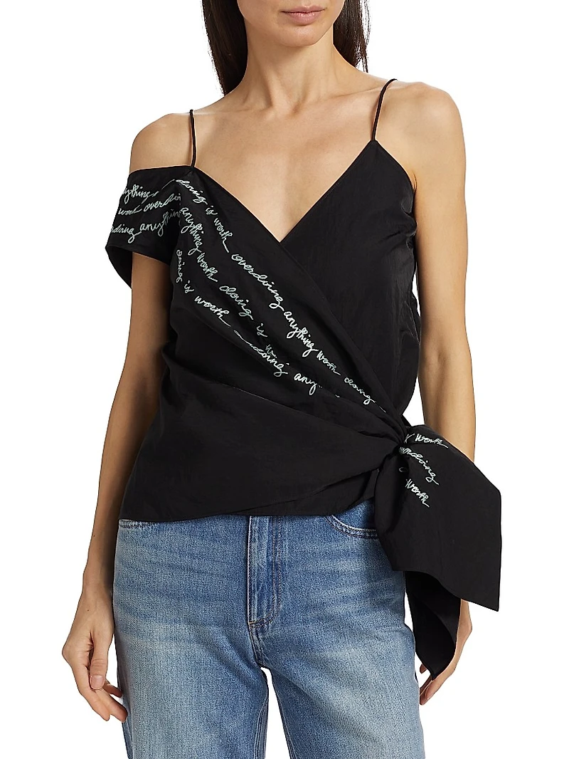 Donna Wrap Top