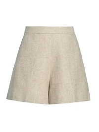 Eryx Speckled Twill Shorts