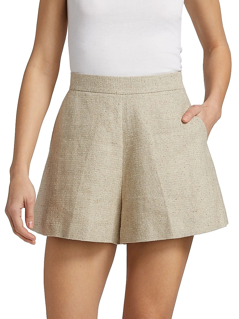 Eryx Speckled Twill Shorts