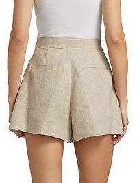 Eryx Speckled Twill Shorts