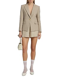 Eryx Speckled Twill Shorts